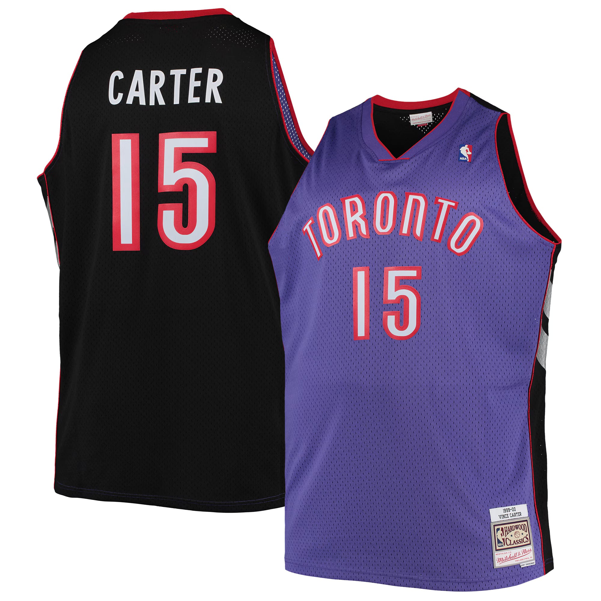 1999/00 Raptors Vince Carter Hardwood Classics Swingman Jersey