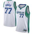 Luka Doncic Mavs Jersey Green/White