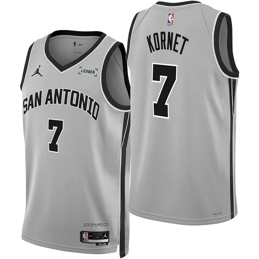 San Antonio Spurs Luke Kornet 2025-2026 Statement Edition Swingman