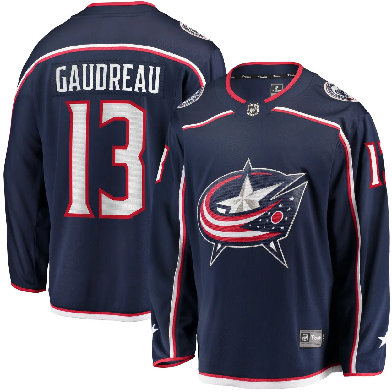 Johnny Gaudreau Colombus Blue Jackets Jersey Home/Away