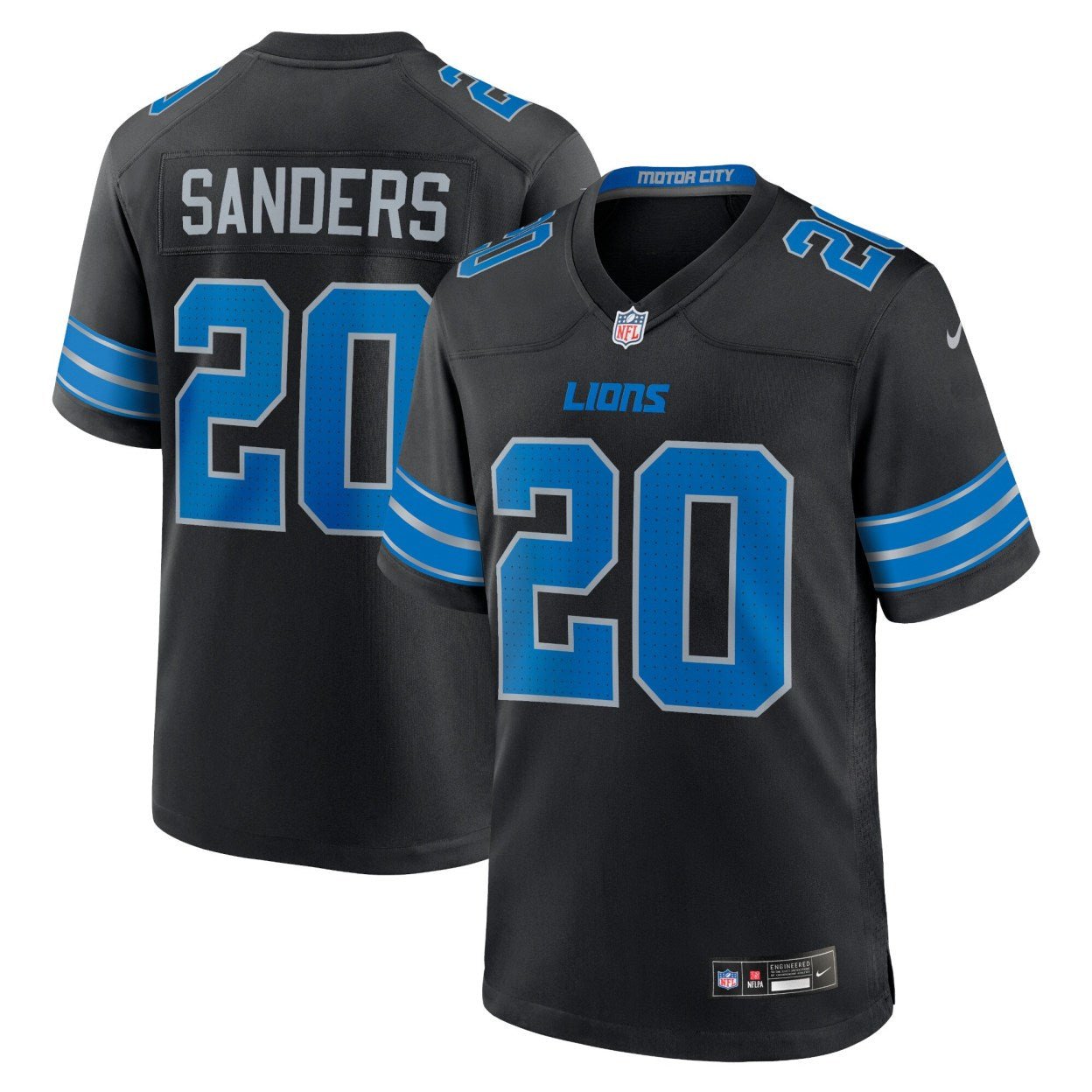 Barry Sanders Lions Jersey