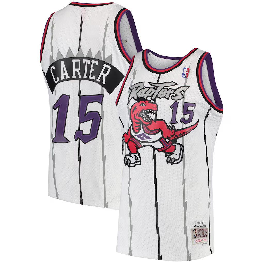 Vince Carter Retro Raptors Jersey Purple/White