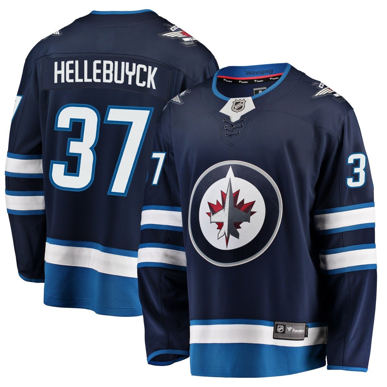 Connor Hellebuyck Winnepeg Jets Jersey
