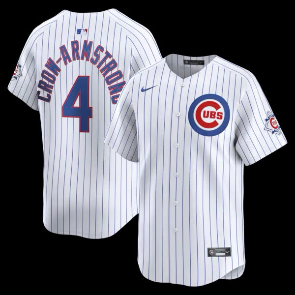Chicago Cubs Pete Crow-Armstrong White Jersey