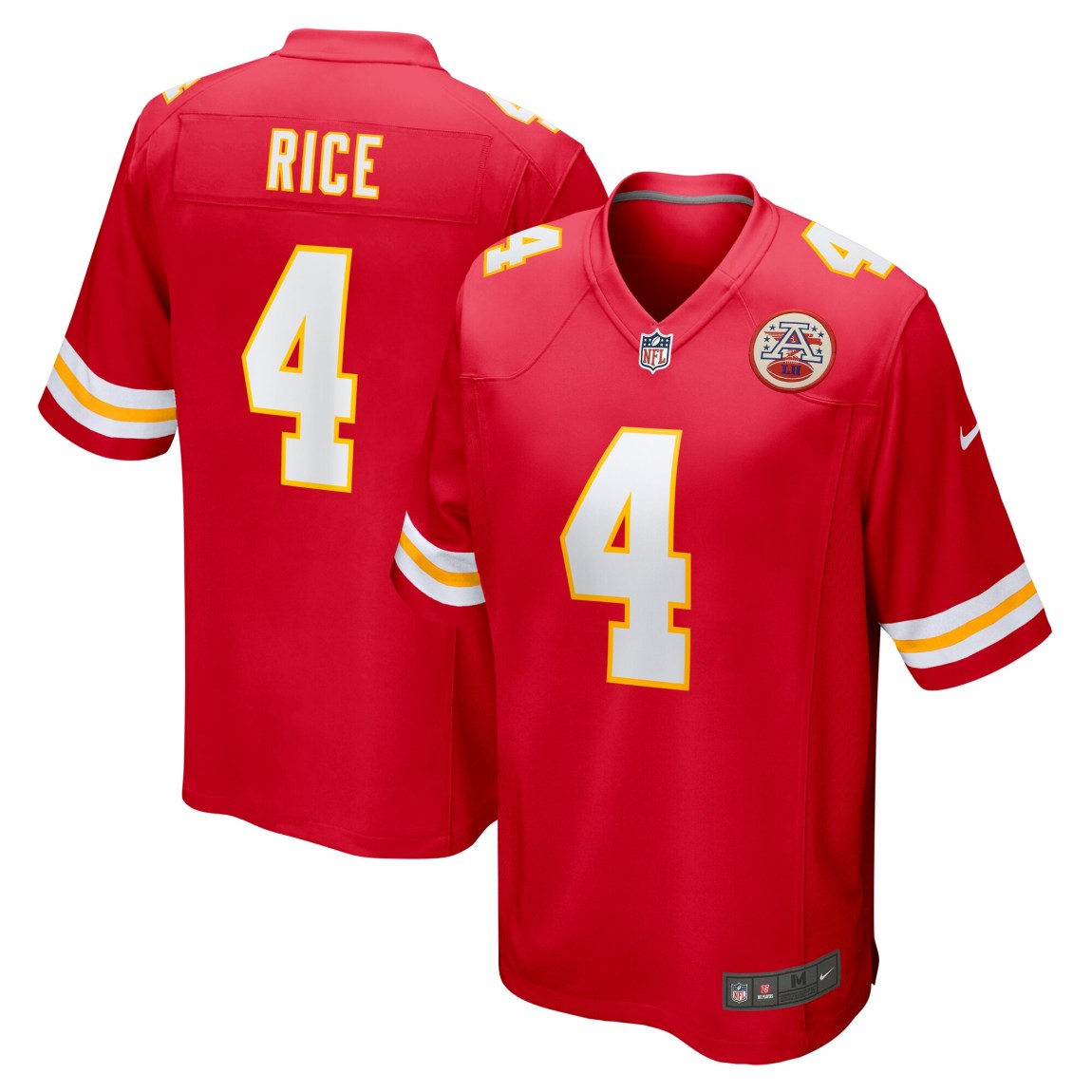 Rashee Rice Kansas City Chiefs Jersey Home/Away