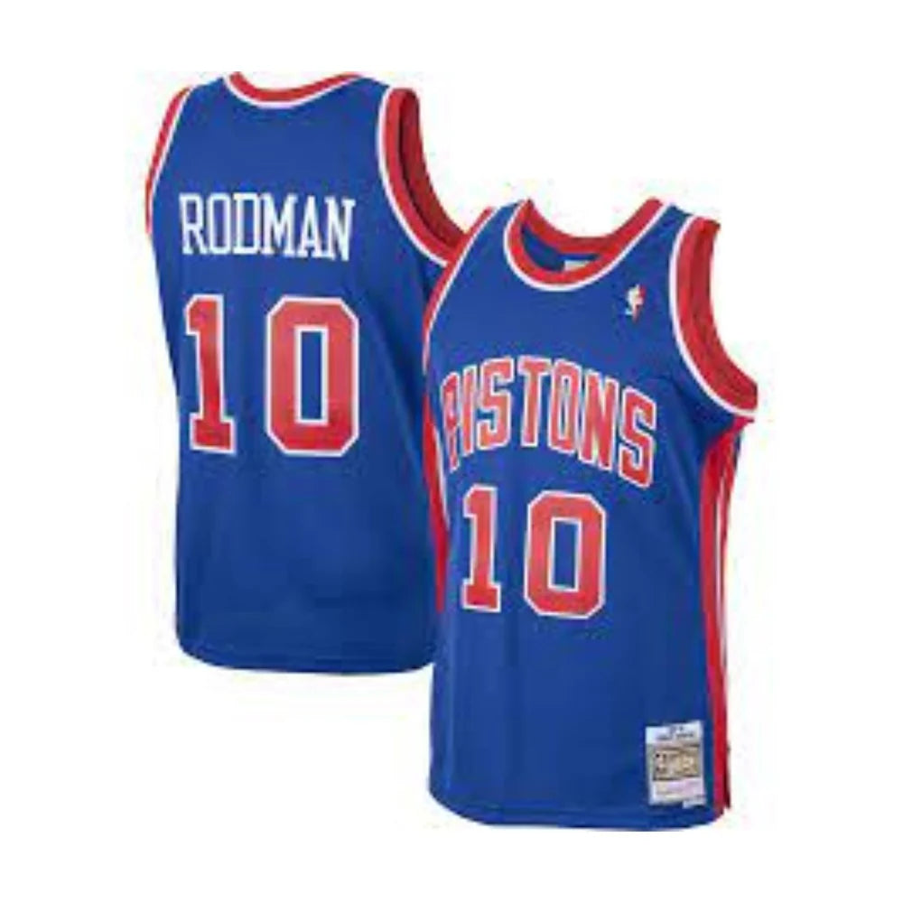 Detroit Pistons Dennis Rodman Royal 1988-89 Hardwood Classics