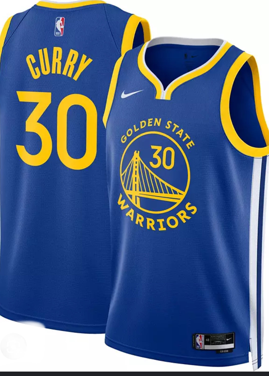 Steph Curry Golden State Jersey Multiple