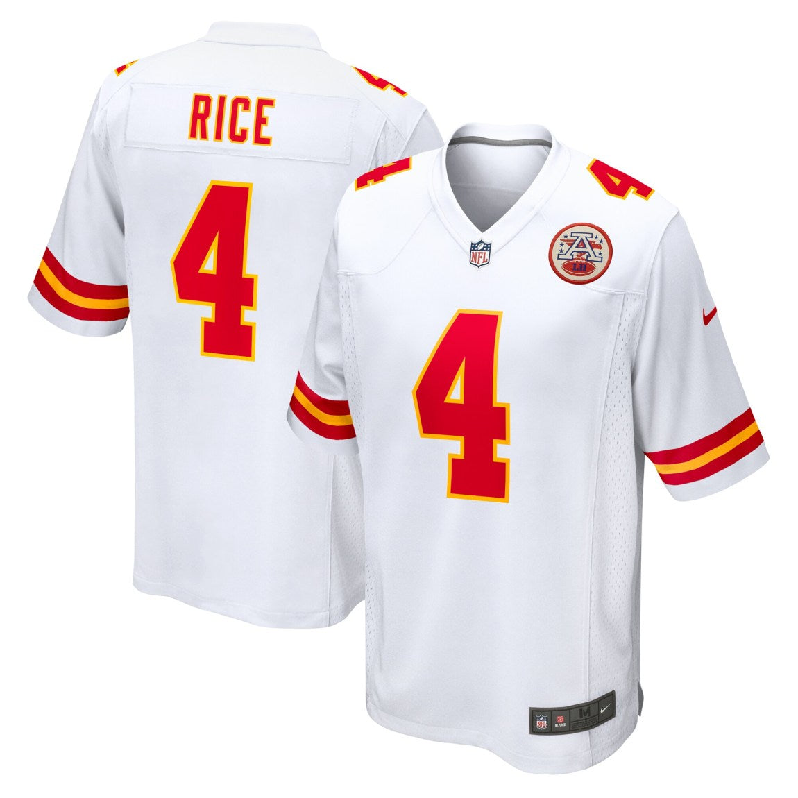 Rashee Rice Kansas City Chiefs Jersey Home/Away