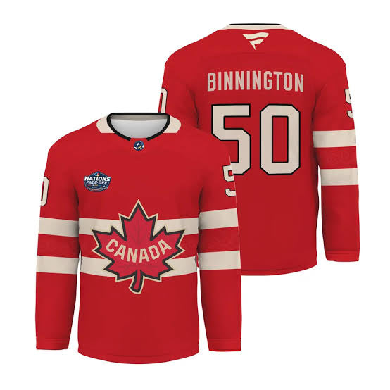 Jordan Binnington Team Canada 4 Nations
