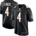 Zay Flowers Baltimore Ravens Jersey Black