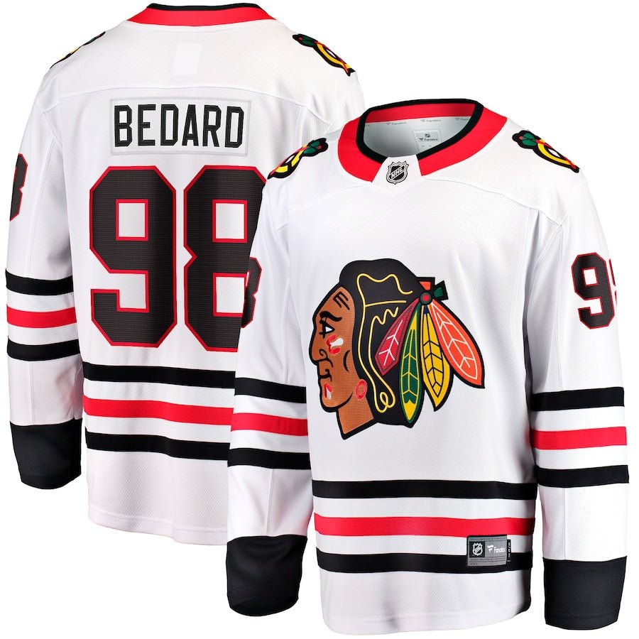 Connor Bedard Blackhawks Jersey
