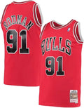 Rodman Bulls Red Jersey - Mitchell & Ness - Hardwood Classic