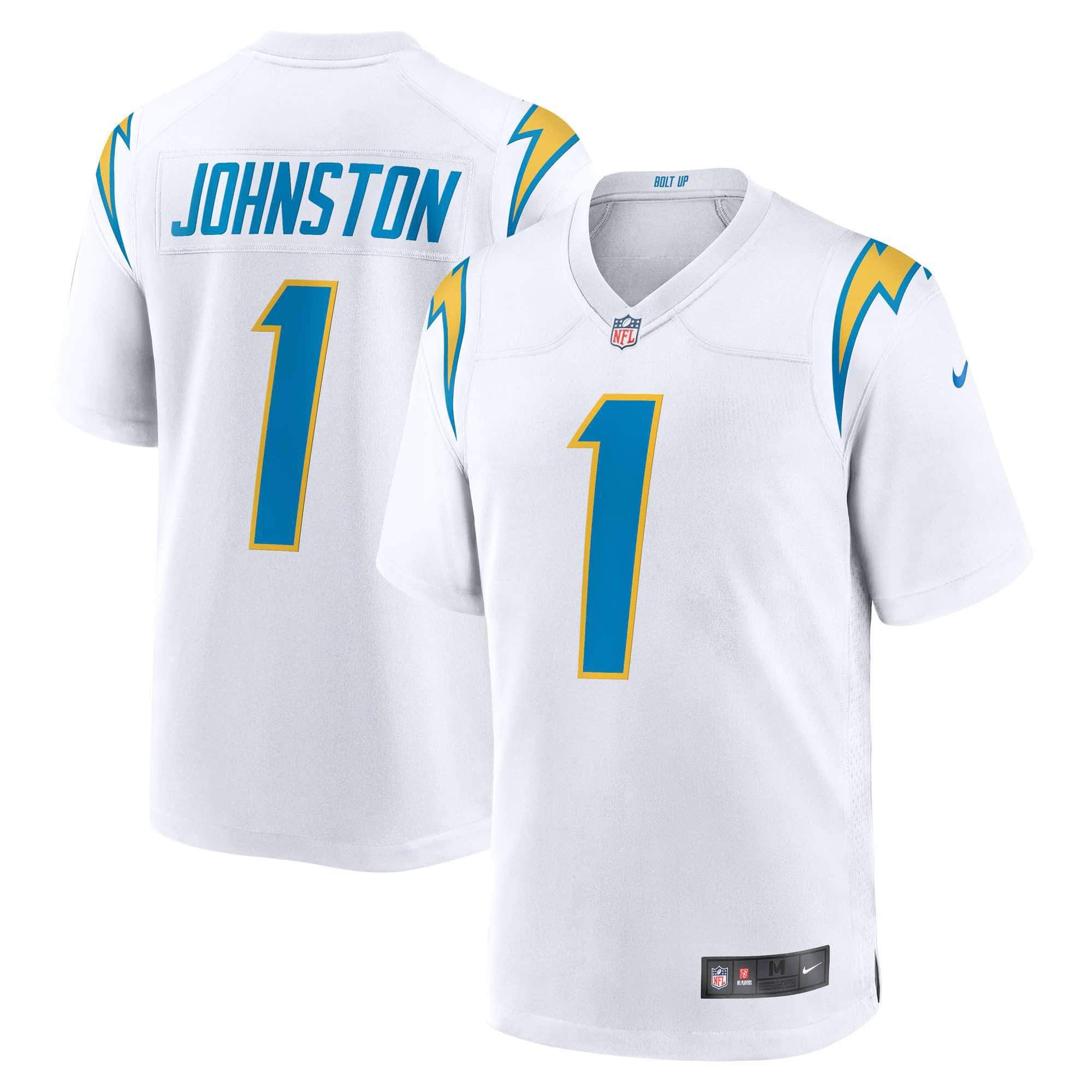 Quentin Johnston Chargers Jersey