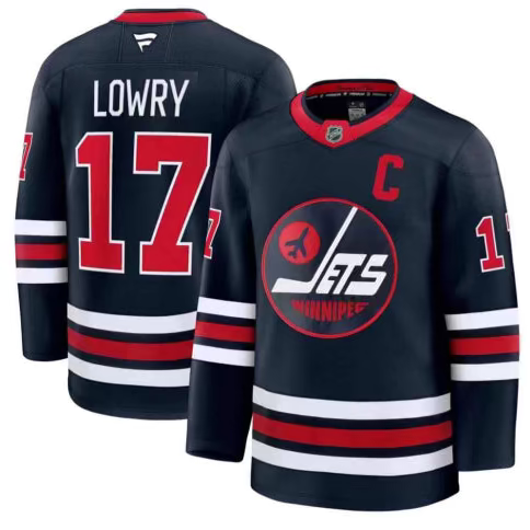 Adam Lowry Winnepeg Jets Jersey