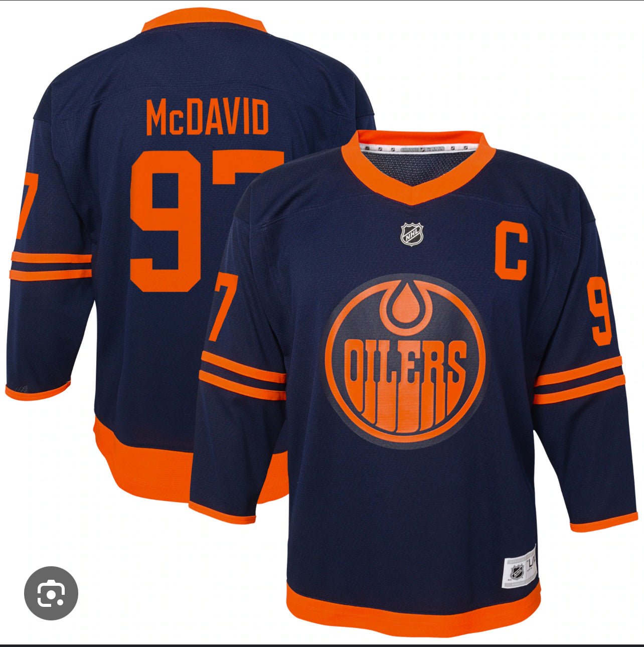 Connor McDavid Oilers Jersey