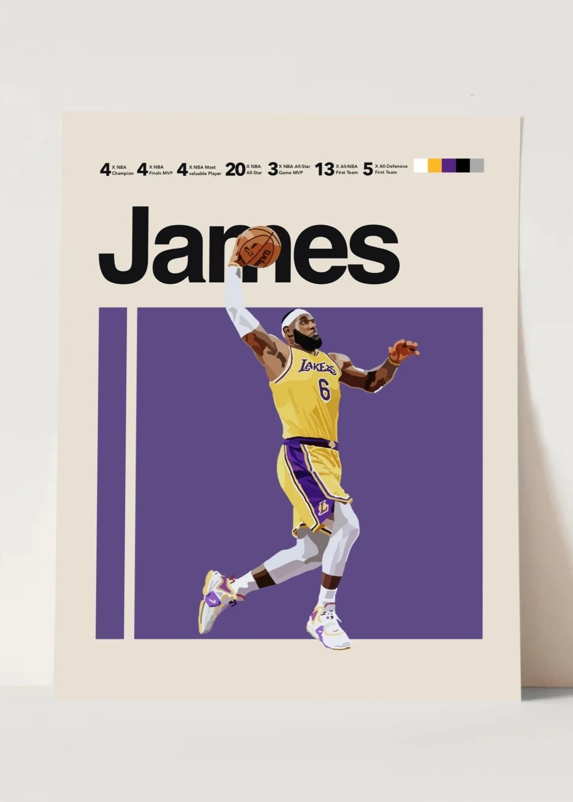 Lebron James poster