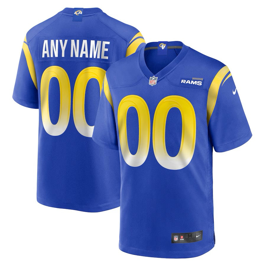 No Name No Number Rams Jersey