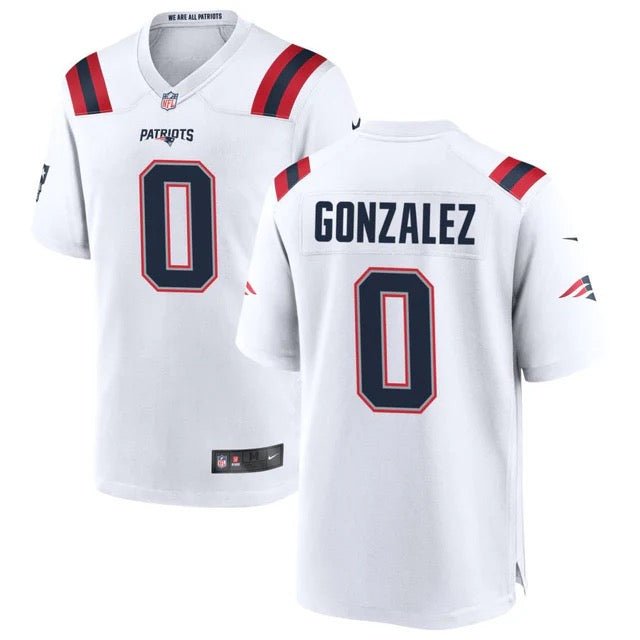 Christian Gonzalez Patriots Jersey