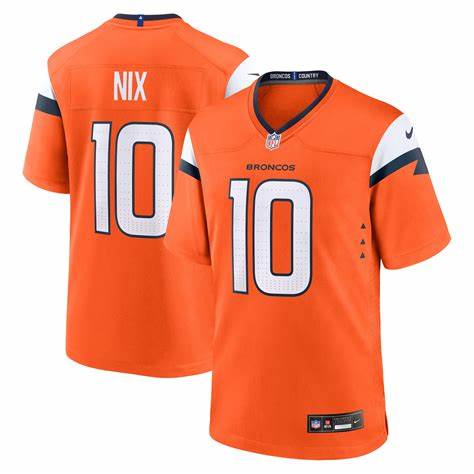Bo Nix Broncos Jersey