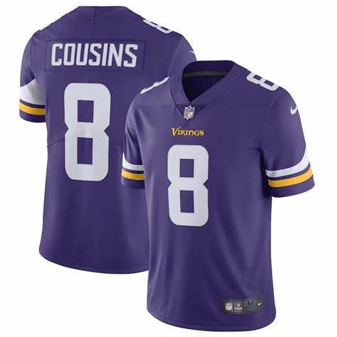 Kirk Cousins Vikings Jersey Home/Away