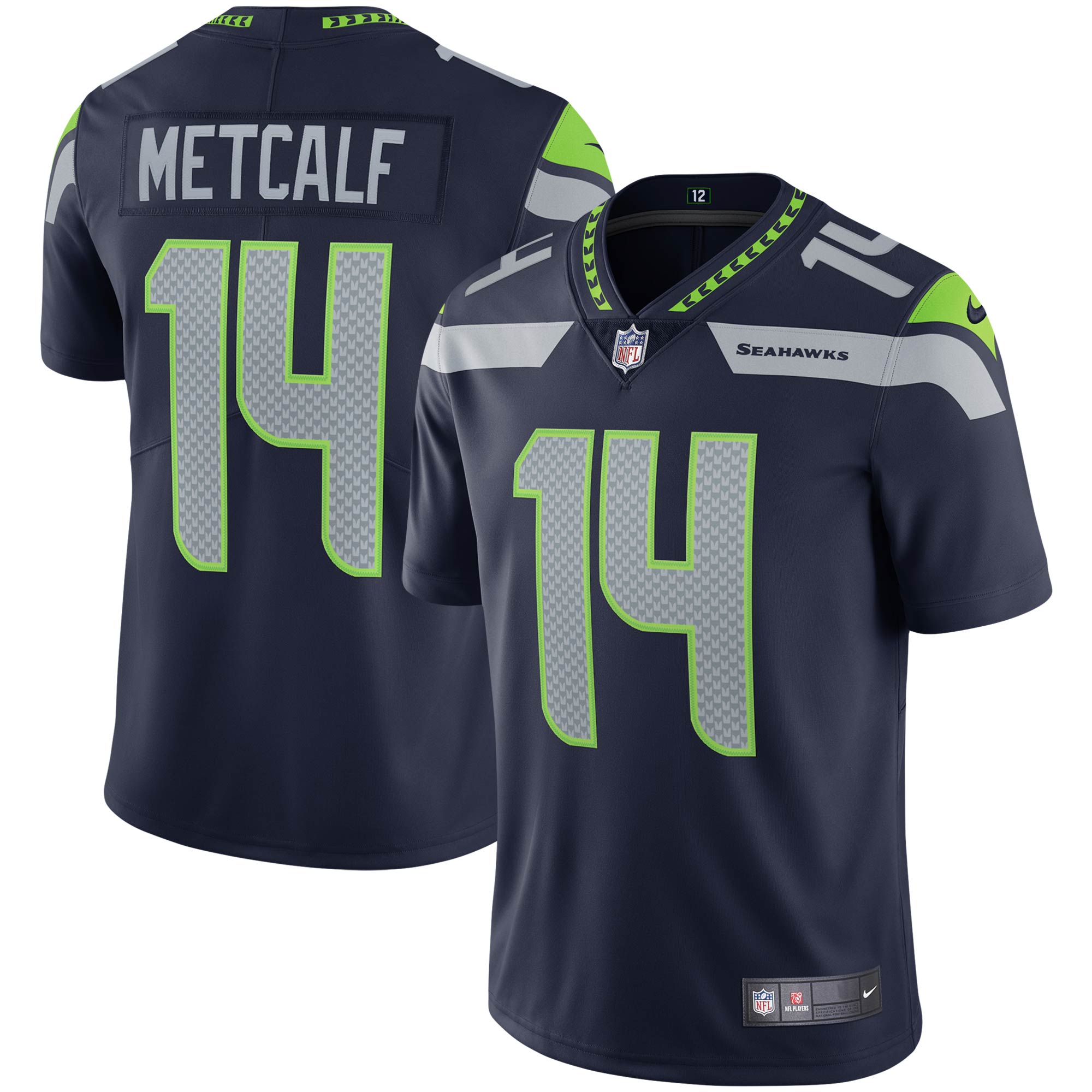 DK Metcalf Jersey Home/Away/Alternate