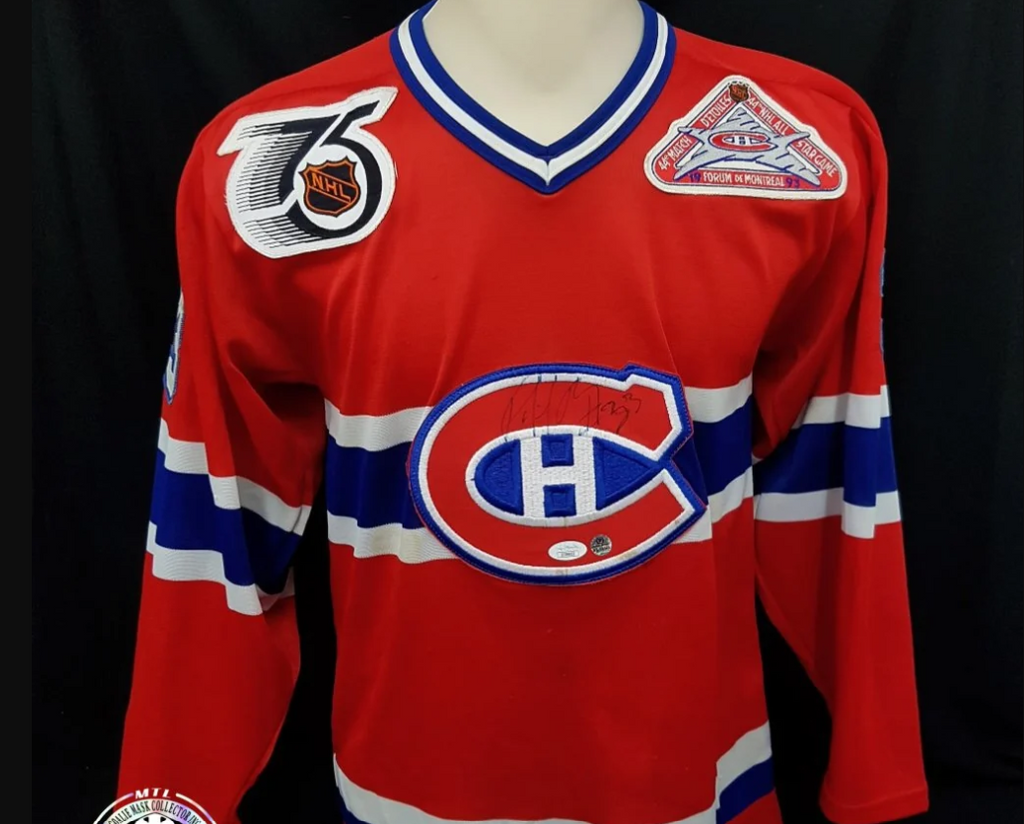 Patrick Roy Montreal Canadiens Jersey 75th NHL