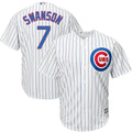 Dansby Swanson Retro Cubs Jersey with Arm Patch