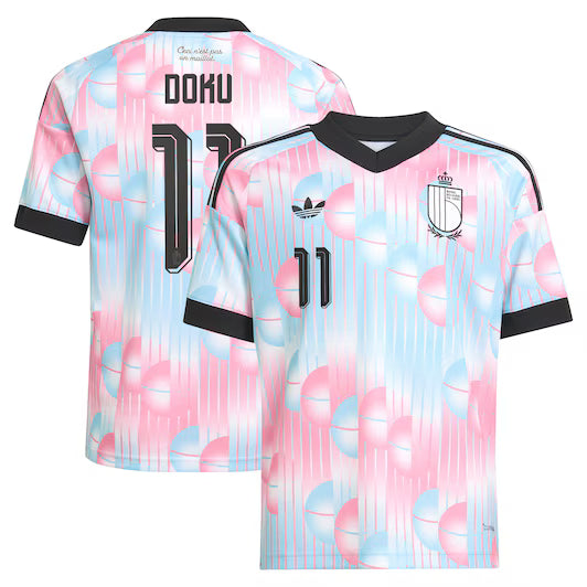 Jérémy Doku Belgium 2026 World Cup Jersey