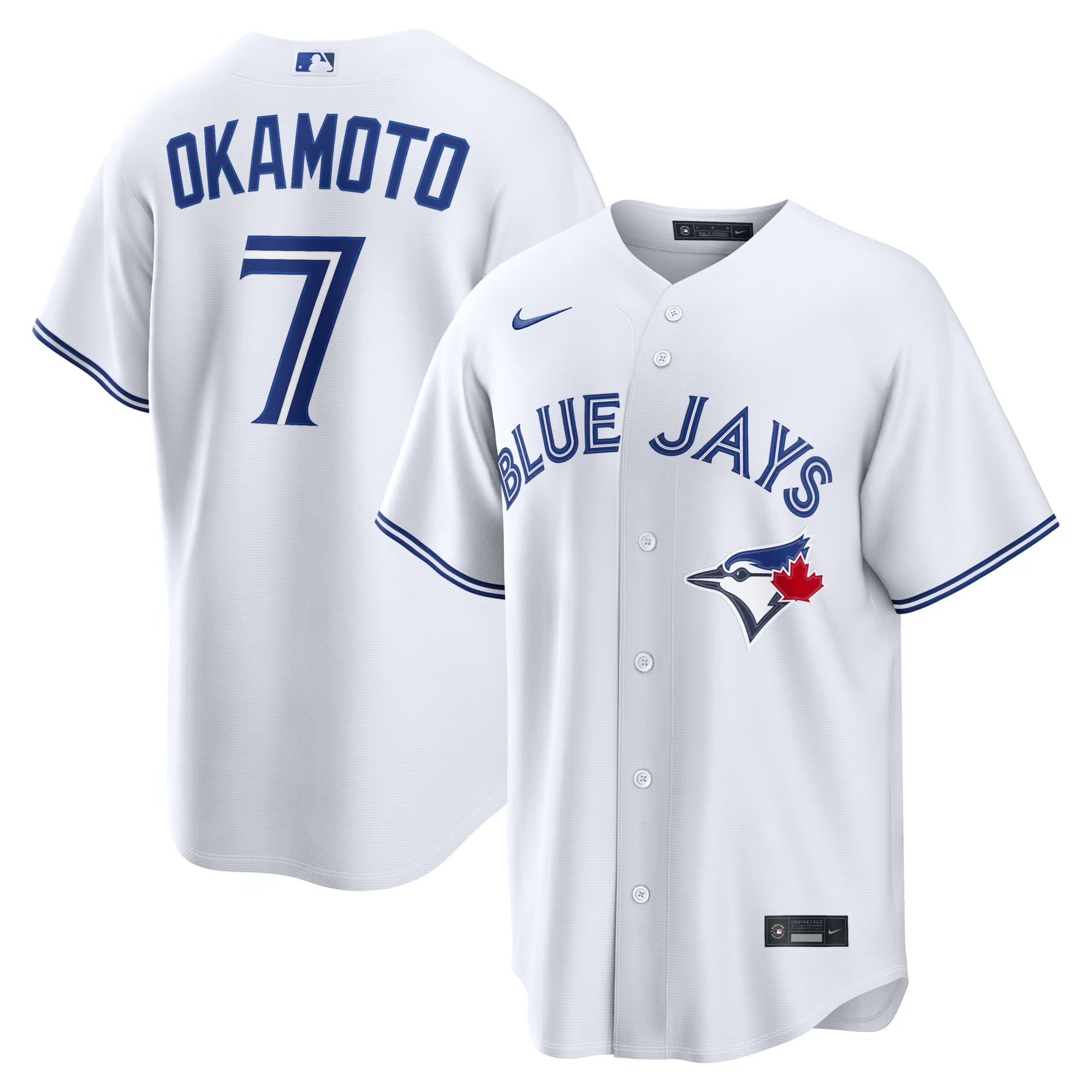 Toronto Blue Jays Kazuma Okamoto Jersey