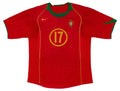 C. Ronaldo 17 - 2004 Portugal Home Jersey