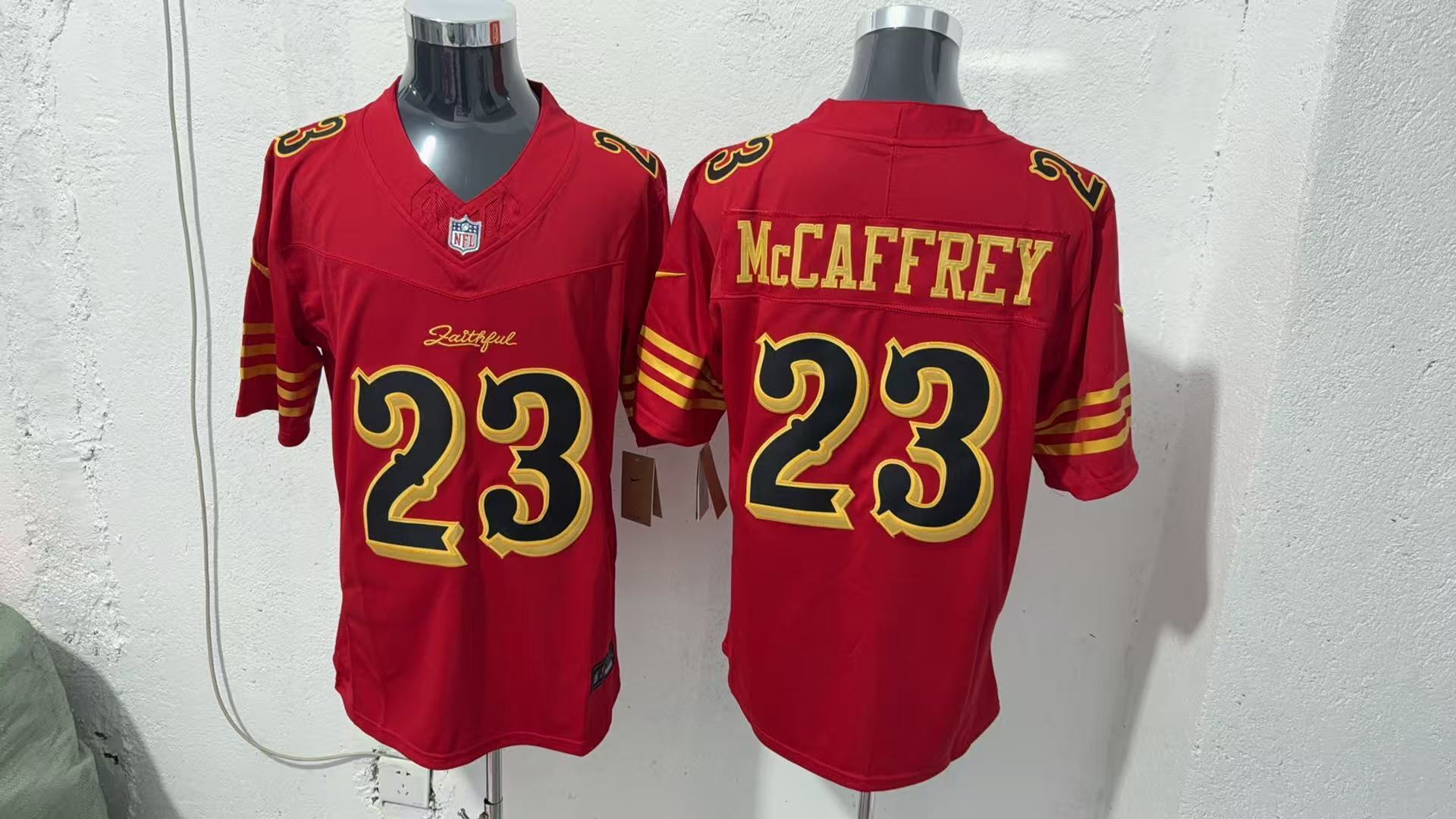 Christian Mcaffrey San Francisco Jersey Home/Away