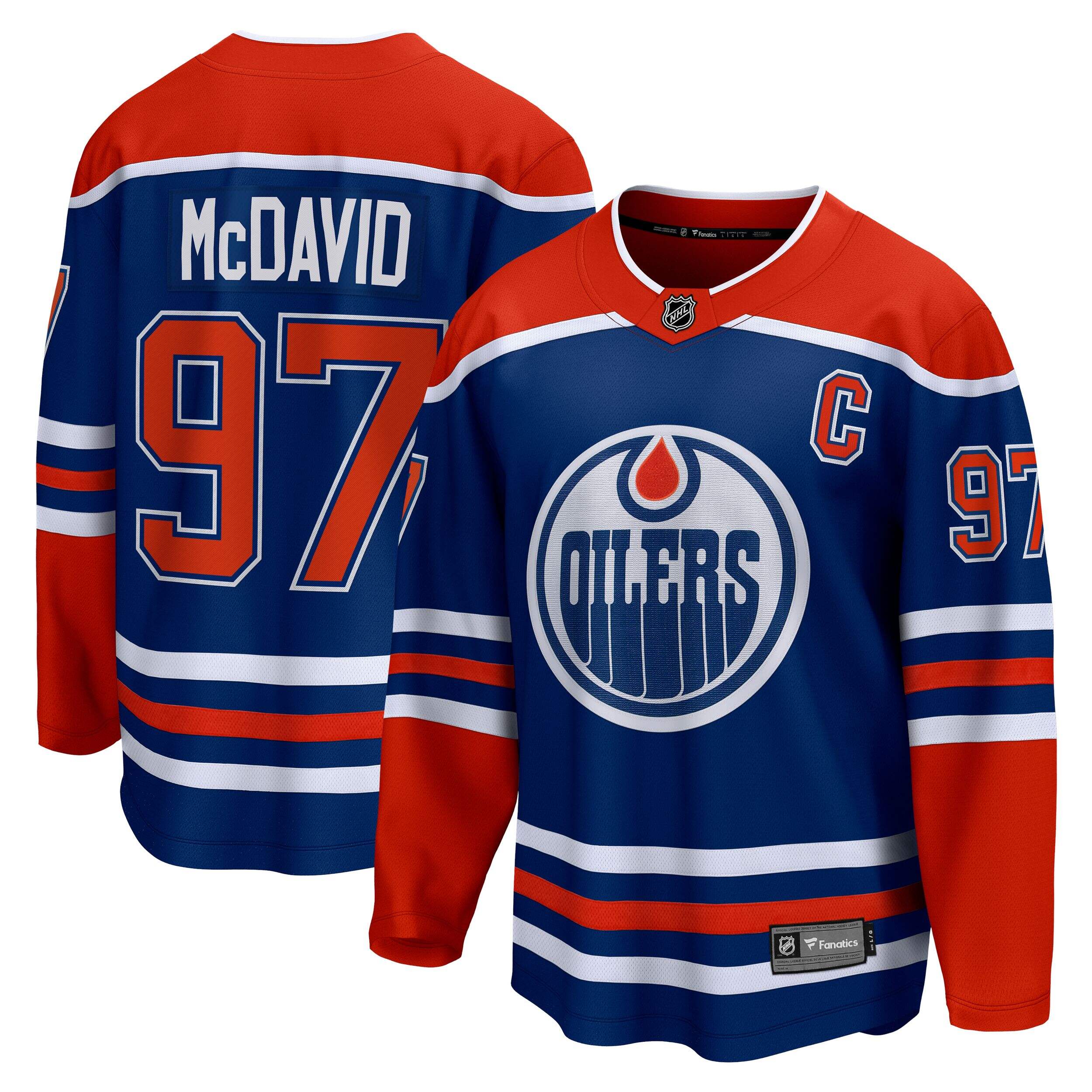 Connor McDavid Oilers Jersey