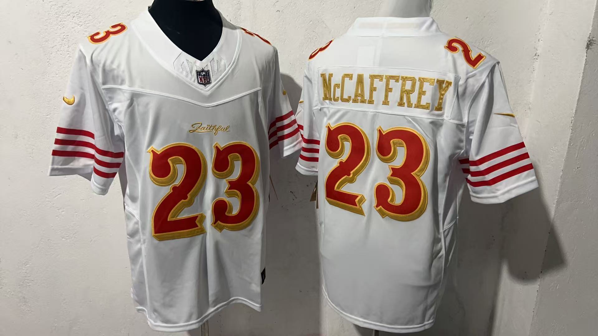 Christian Mcaffrey San Francisco Jersey Home/Away
