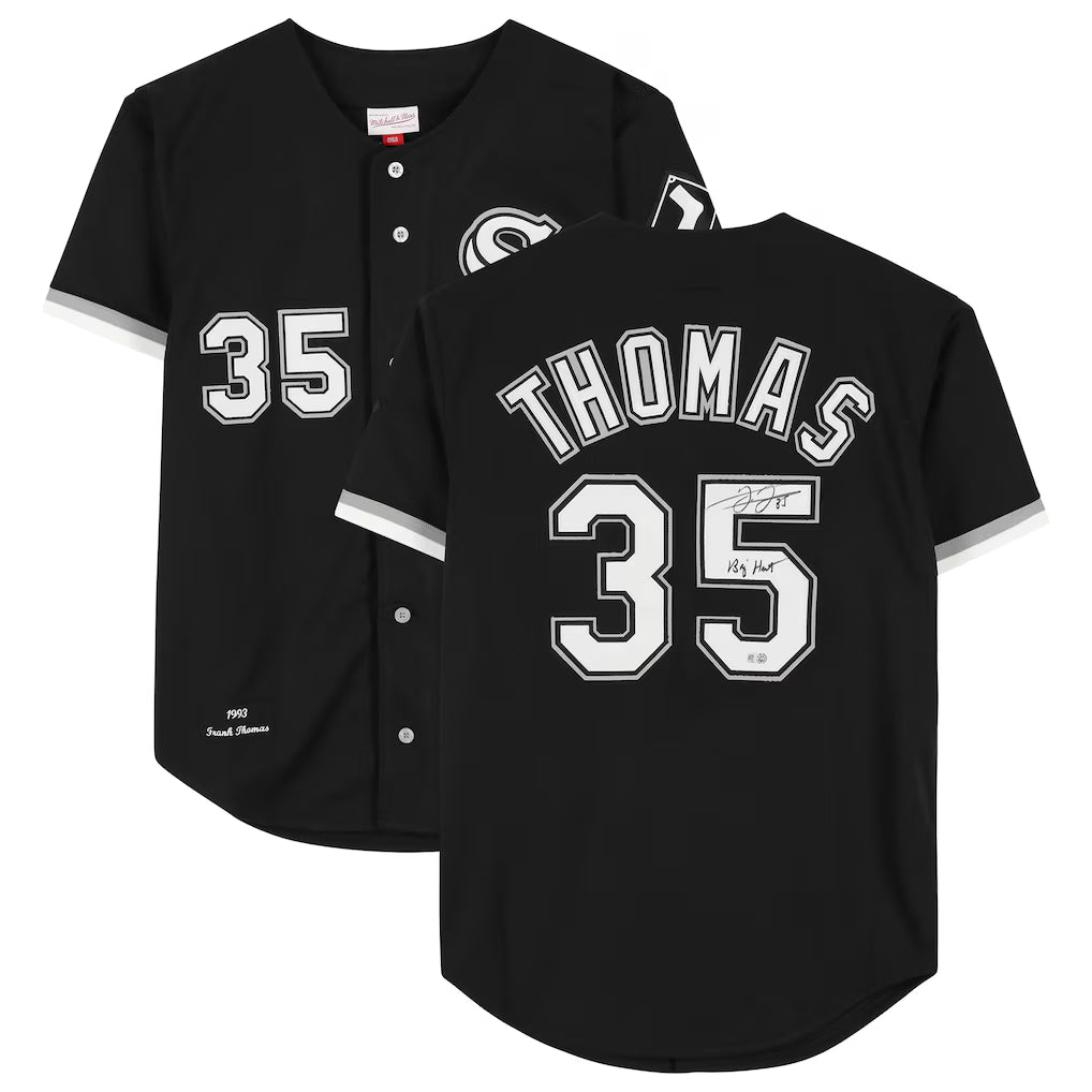Frank Thomas Black Chicago White Sox Jersey