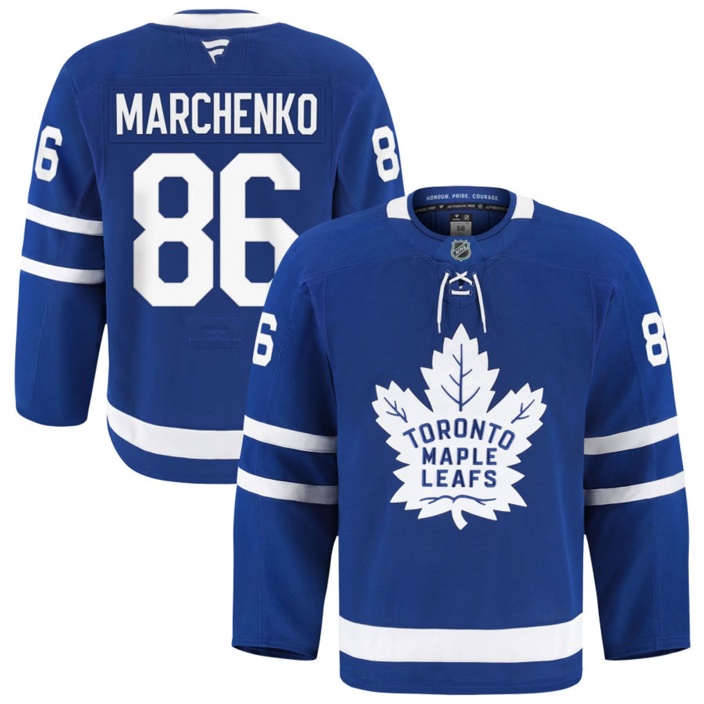 Toronto Maple Leafs Fanatics Home Pro Jersey - Royal