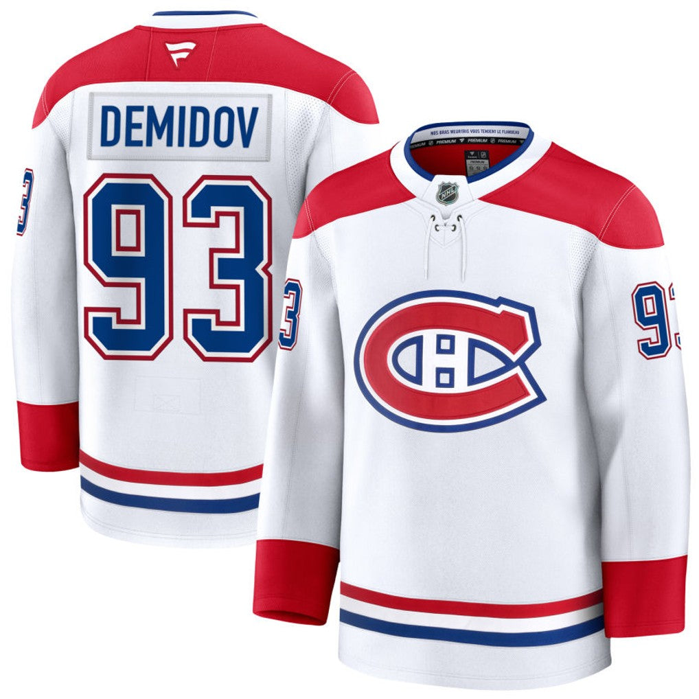 Ivan Demidov Montreal Canadians Jersey Home/Away