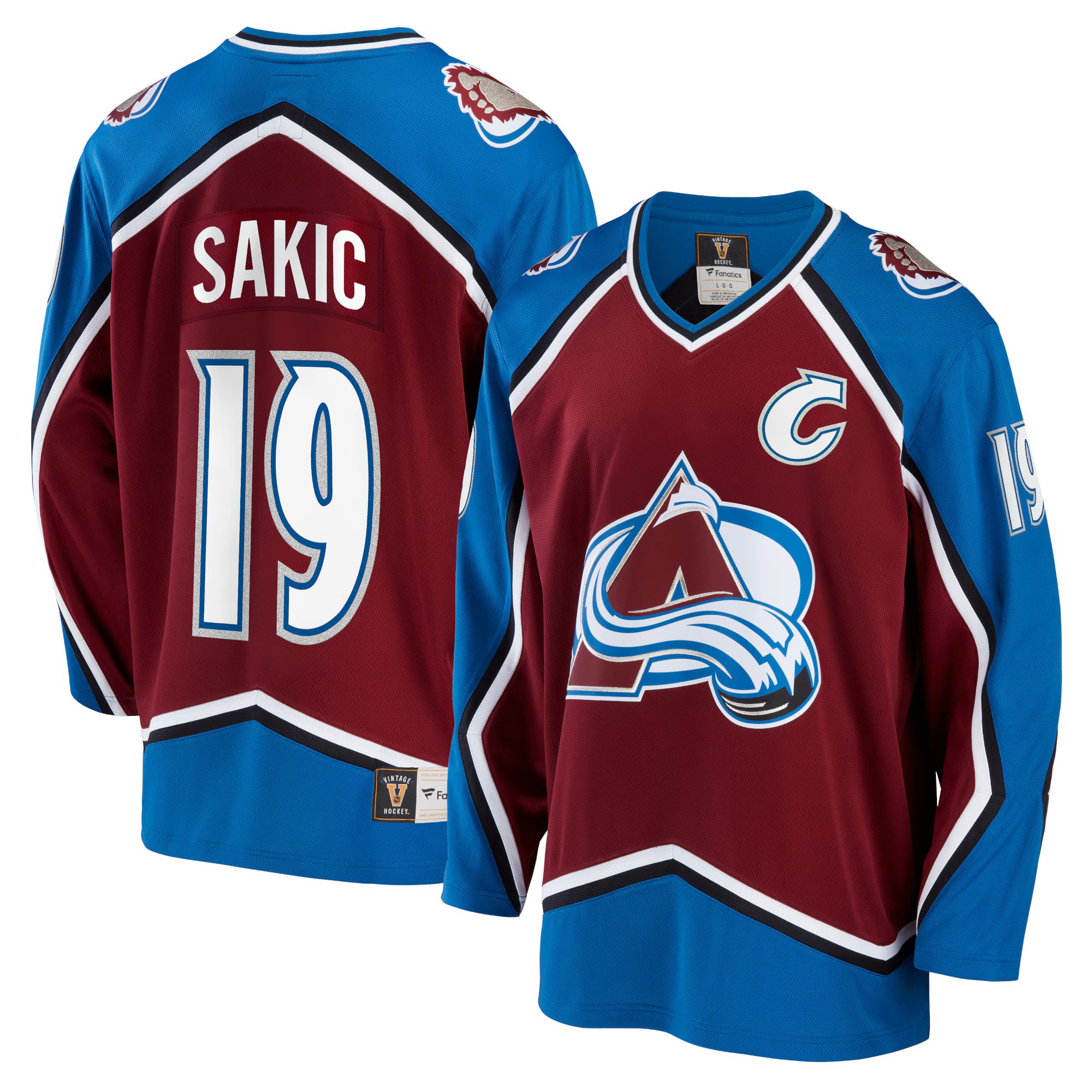 Joe Sakic Avalanche Jersey
