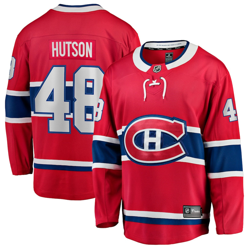 Lane Hutson Montreal Canadians Home Jersey