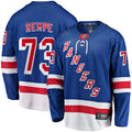 New York Rangers Matt Rempe Jersey Blue/Cream