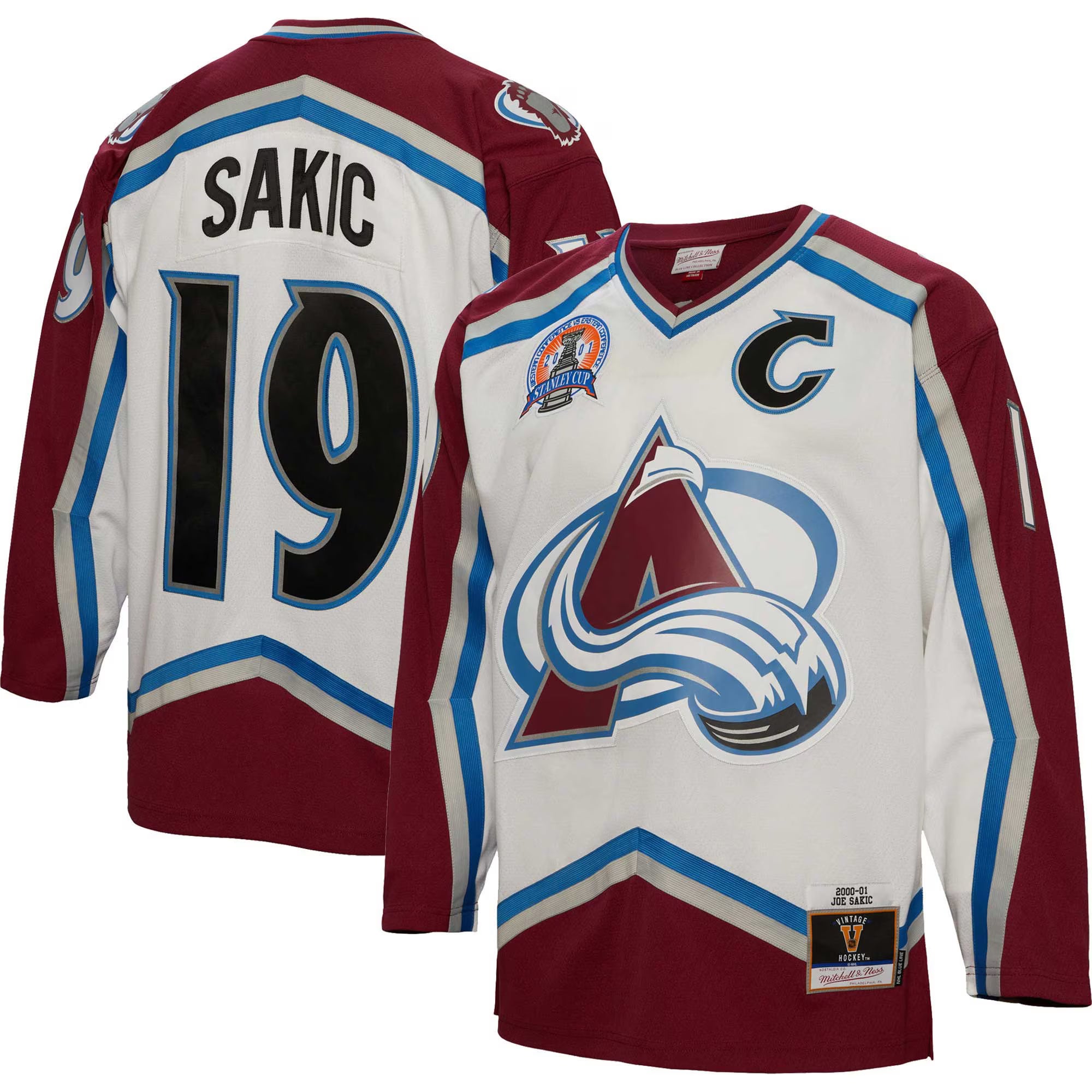 Joe Sakic Avalanche Jersey