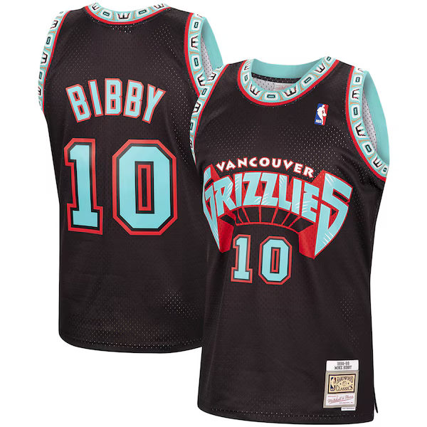 Mike Bibby Vancover Grizzlies Jersey