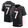 Bijan Robinson Atlanta Falcons Game Jersey - Black