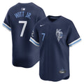 Kansas City Royals Bobby Witt Jr. Navy City Connect Limited Player Jersey