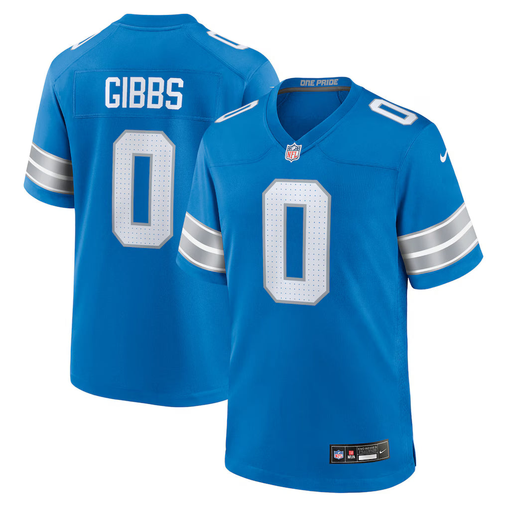Jahmyr Gibbs Detroit Lions Jersey Home/Away/Alternate