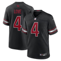 Jeremiyah Love Black Arizona Cardinals Alternate Game Player Jersey