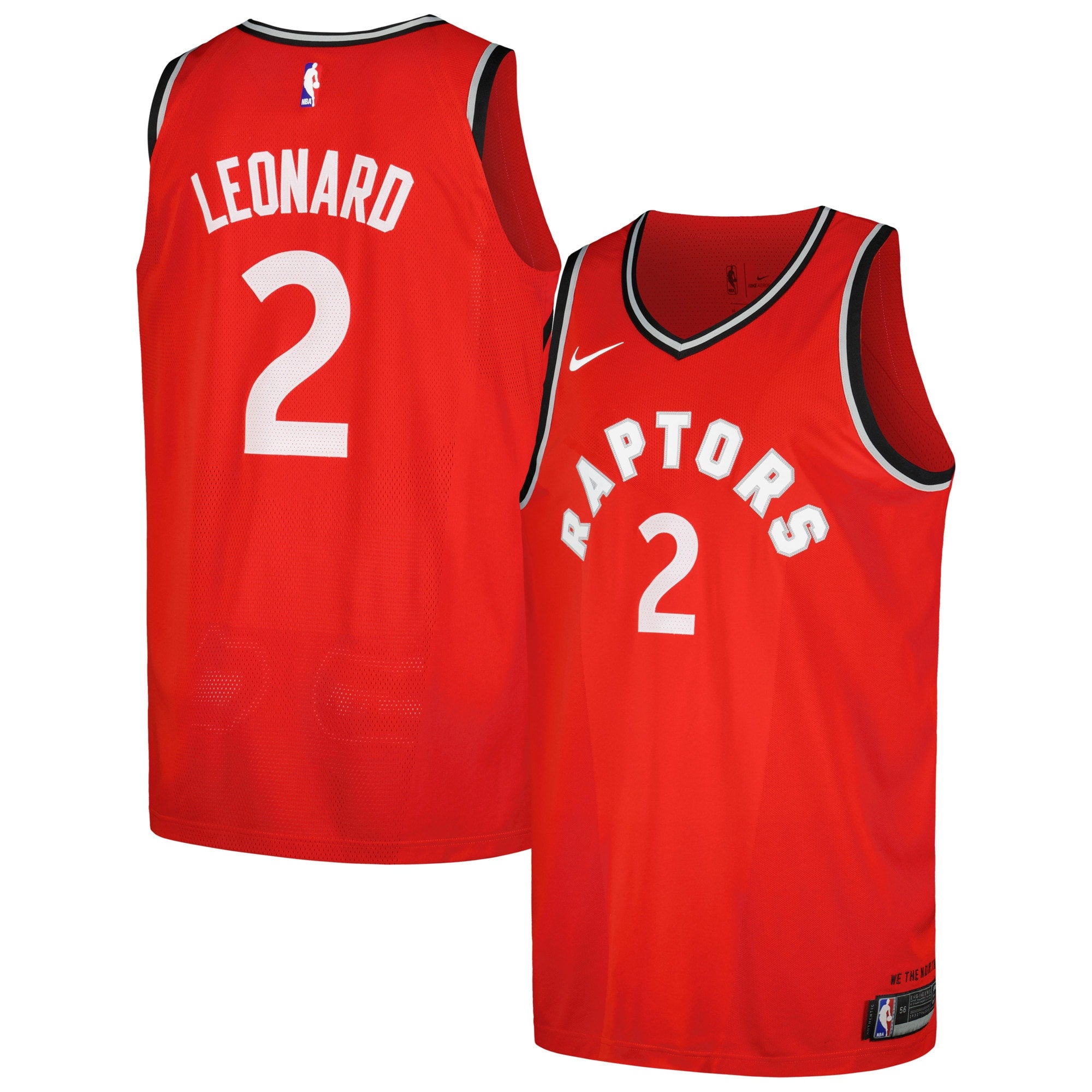 Toronto Raptors Kawhi Leonard Jersey - Icon Edition