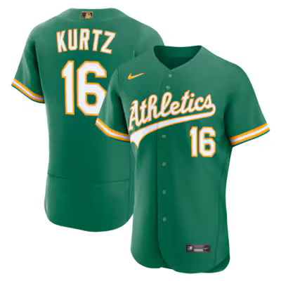 Nick Kurtz Athletics Jersey