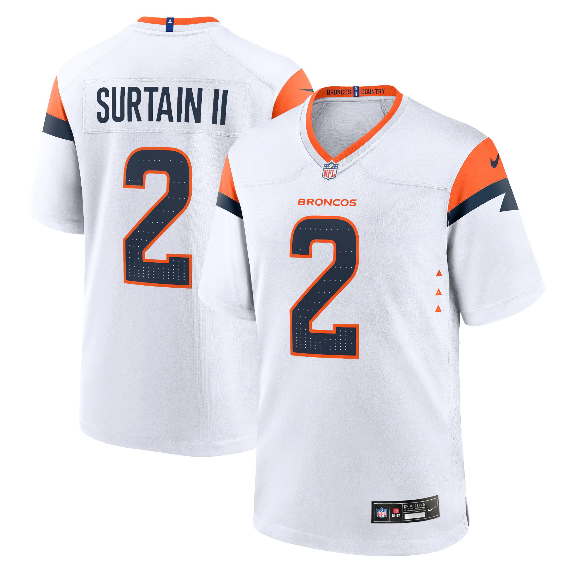 Patrick Surtain II Denver Broncos Jersey