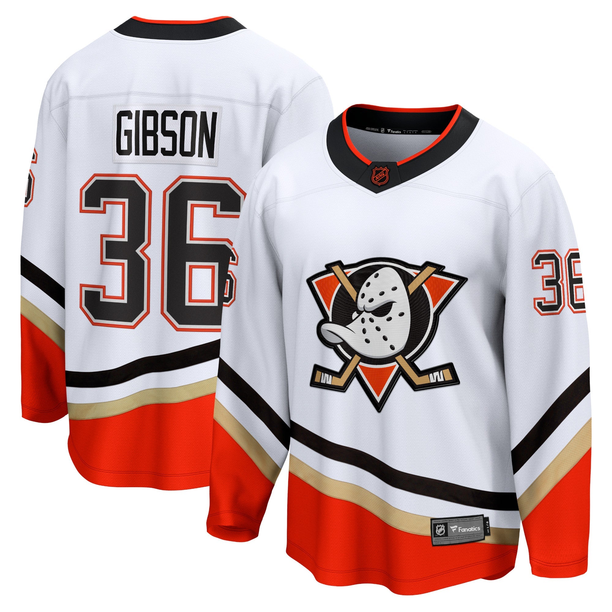 John Gibson Ducks Jersey