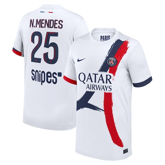 Nuno Mendes Paris Saint-Germain Jersey